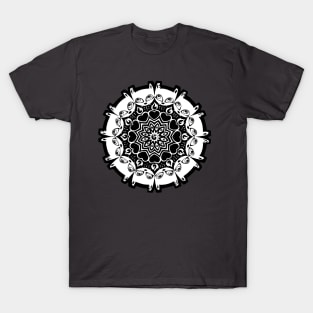 Mizzledala - cat mandala T-Shirt